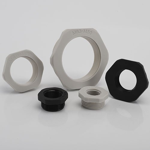 Reducers and Adapters for Thread Mismatch in Electrical Enclosures