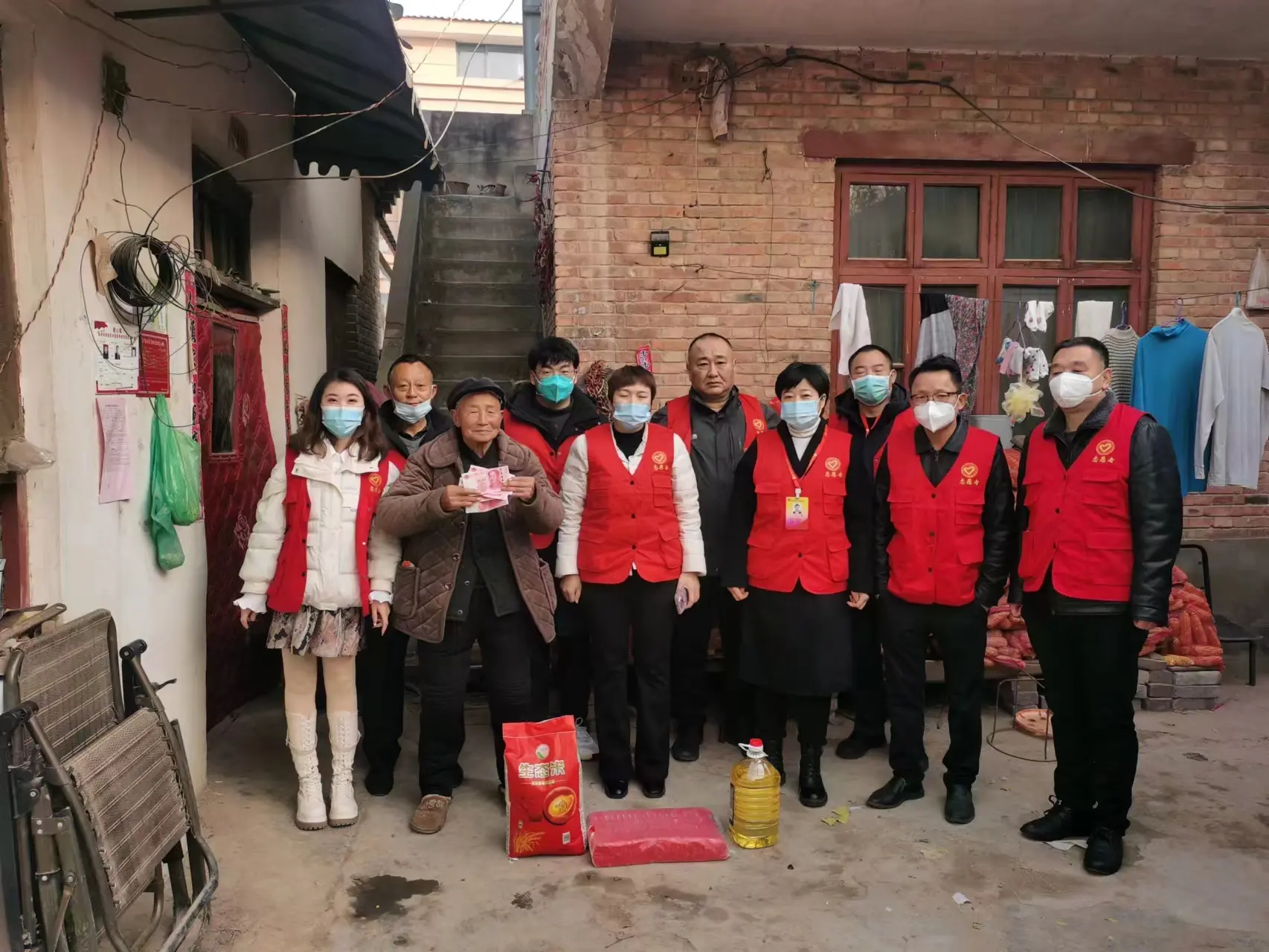 Voltaglands community care team visit