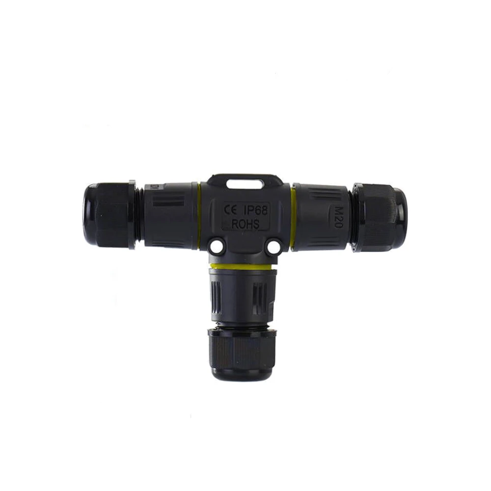 IP68户外防水电缆连接器
